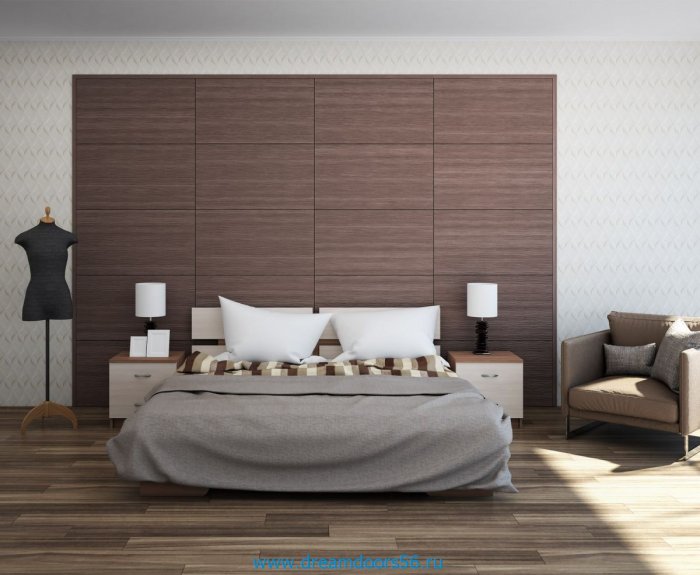 Интерьер со стеновой панелью