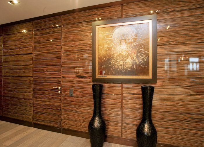 Деревянные интерьерные панели