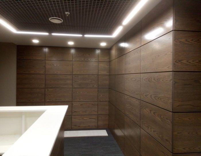 Стеновые панели МДФ шпон