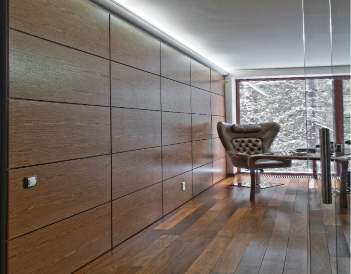 Шпонированные панели eurodom