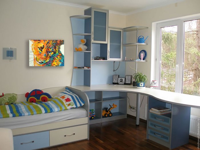 Детские комнаты школьника