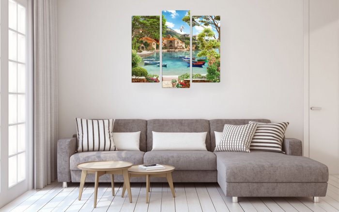 Модульные фотокартины для интерьера