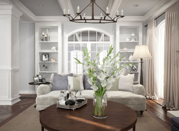 Американский стиль в интерьере