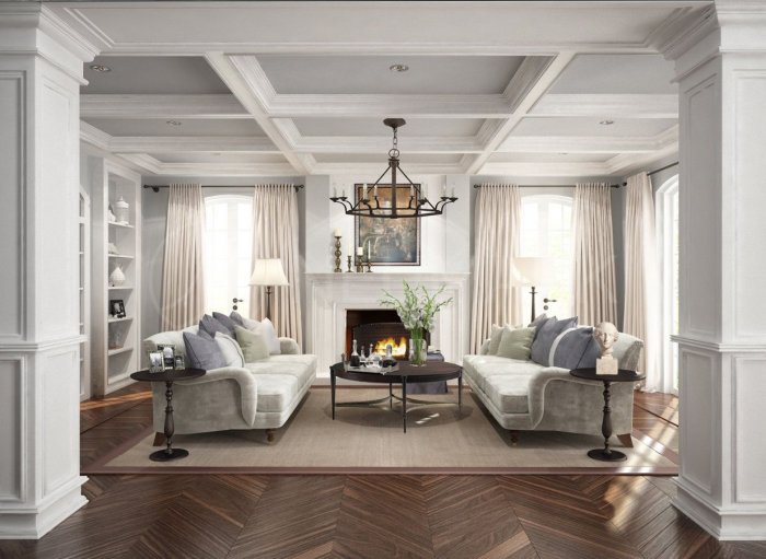 Стиль американская классика в интерьере