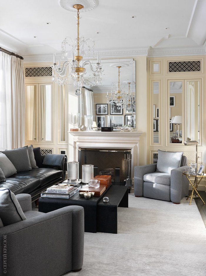 Американский стиль в интерьере