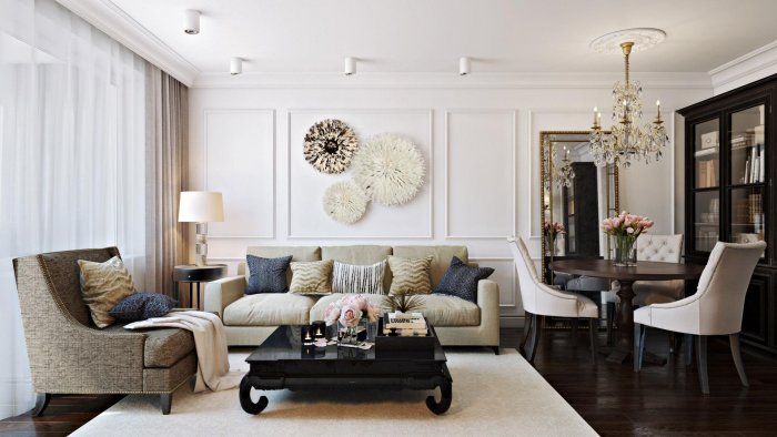 Гостиные в американском стиле