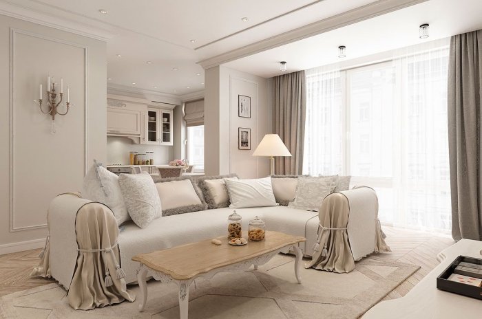 Современный классический стиль в интерьере