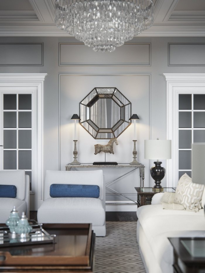 Американский стиль в интерьере