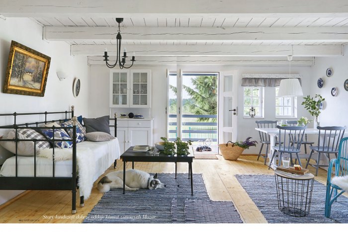 Скандинавский Кантри в интерьере