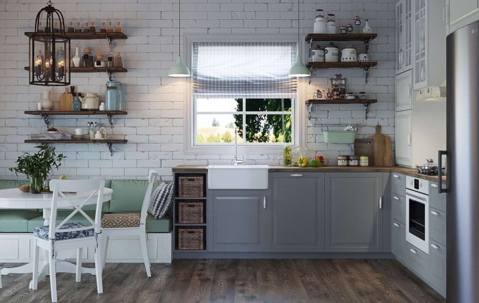 Кухни Прованс и Кантри в икеа