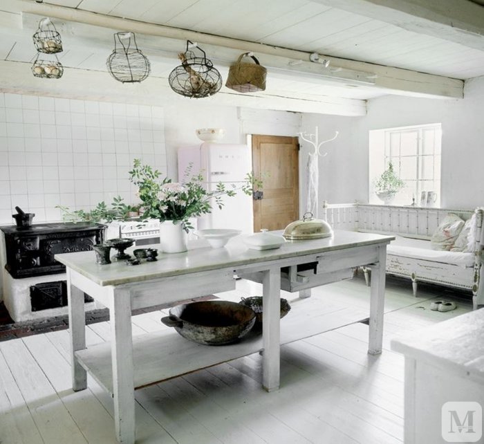 Скандинавский Кантри стиль в интерьере