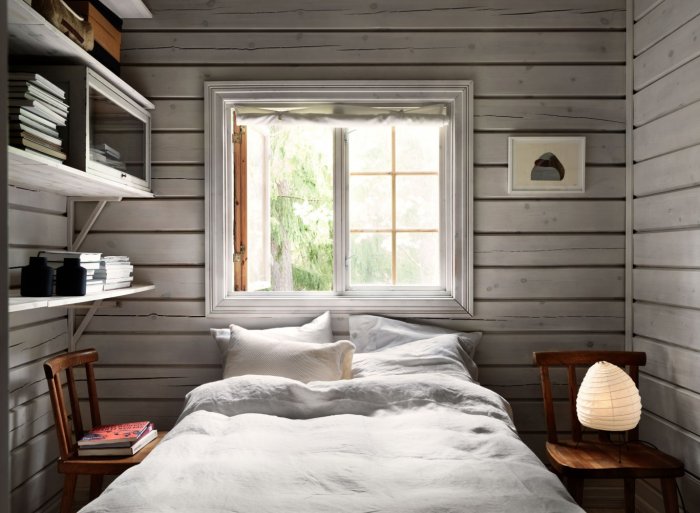 Дачная комната в скандинавском стиле