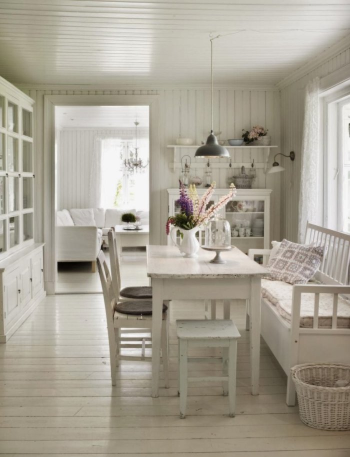 Белая вагонка