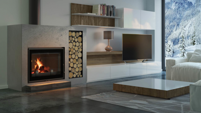 Каминные топки Kratki в интерьере