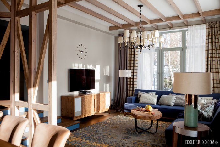 Кухня в стиле фахверк