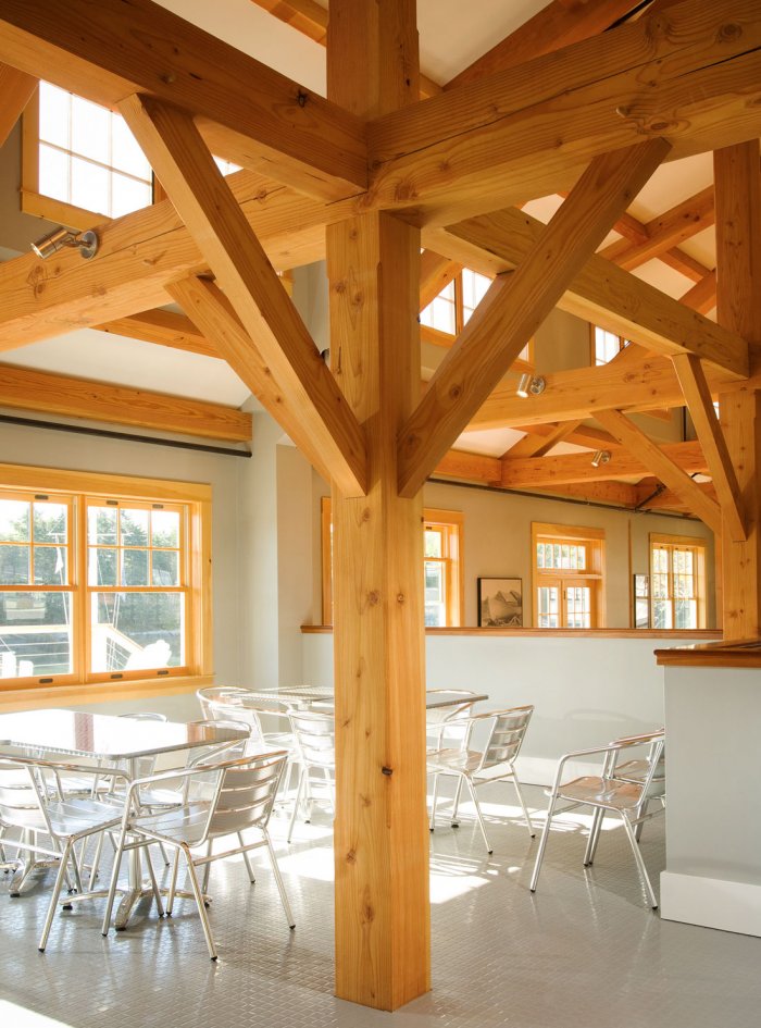 Дом в стиле фахверк интерьер