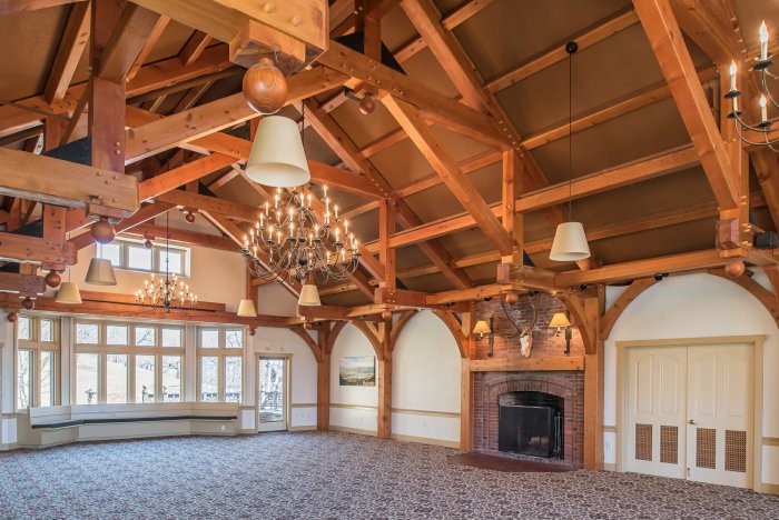 Интерьер в стиле фахверк