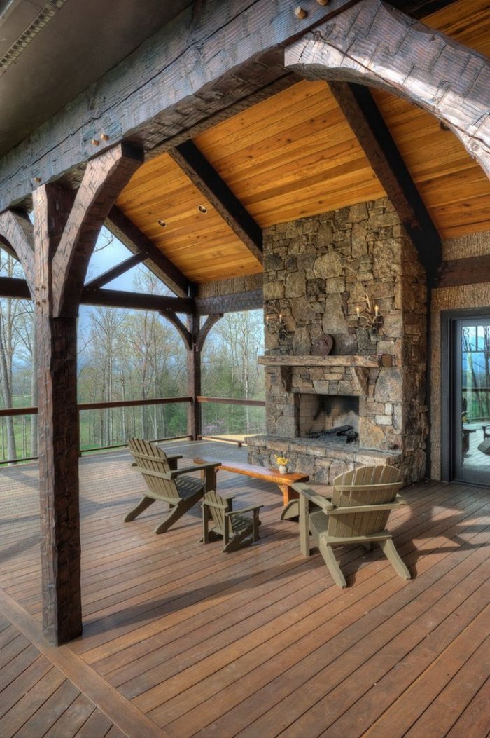 Интерьер в стиле фахверк