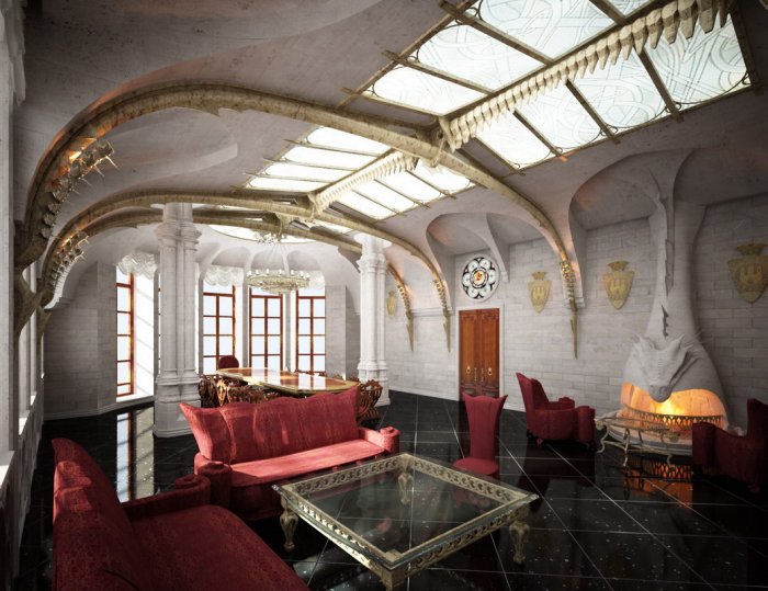 Мистический стиль в интерьере