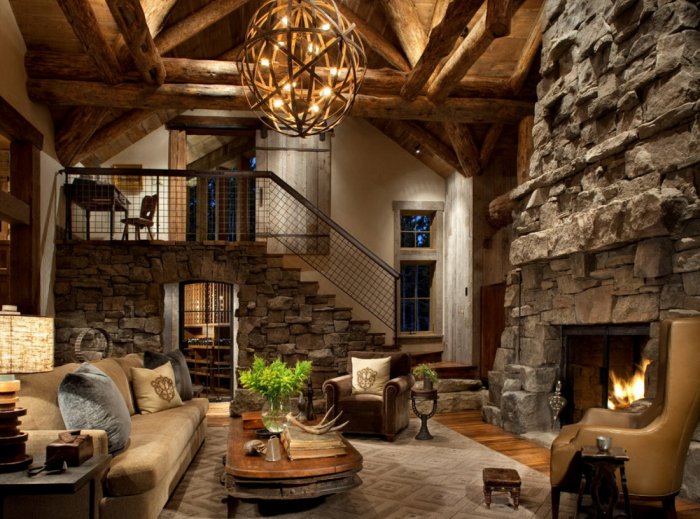 Рустикальный стиль в архитектуре