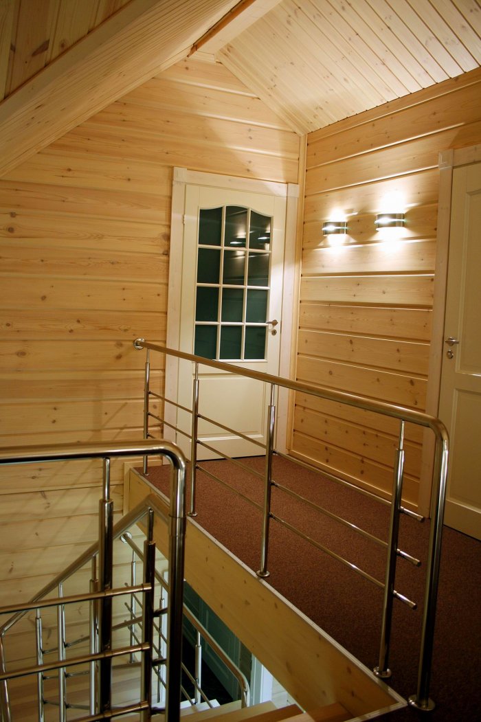 Дом из бруса отделка внутри