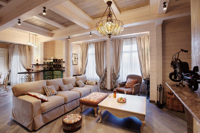 Дом из клееного бруса интерьер внутри