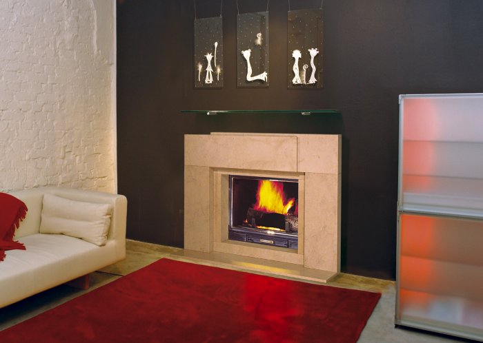 Электрокамин в интерьере