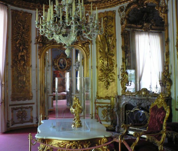 Дворец Линдерхоф Германия интерьеры