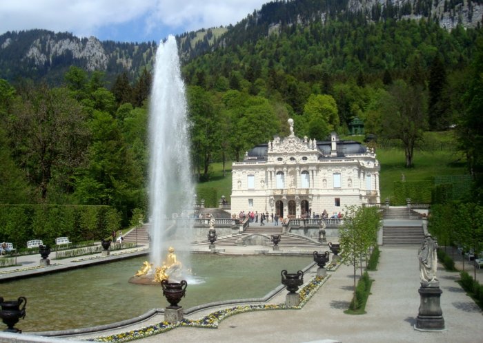 Линдерхоф замок