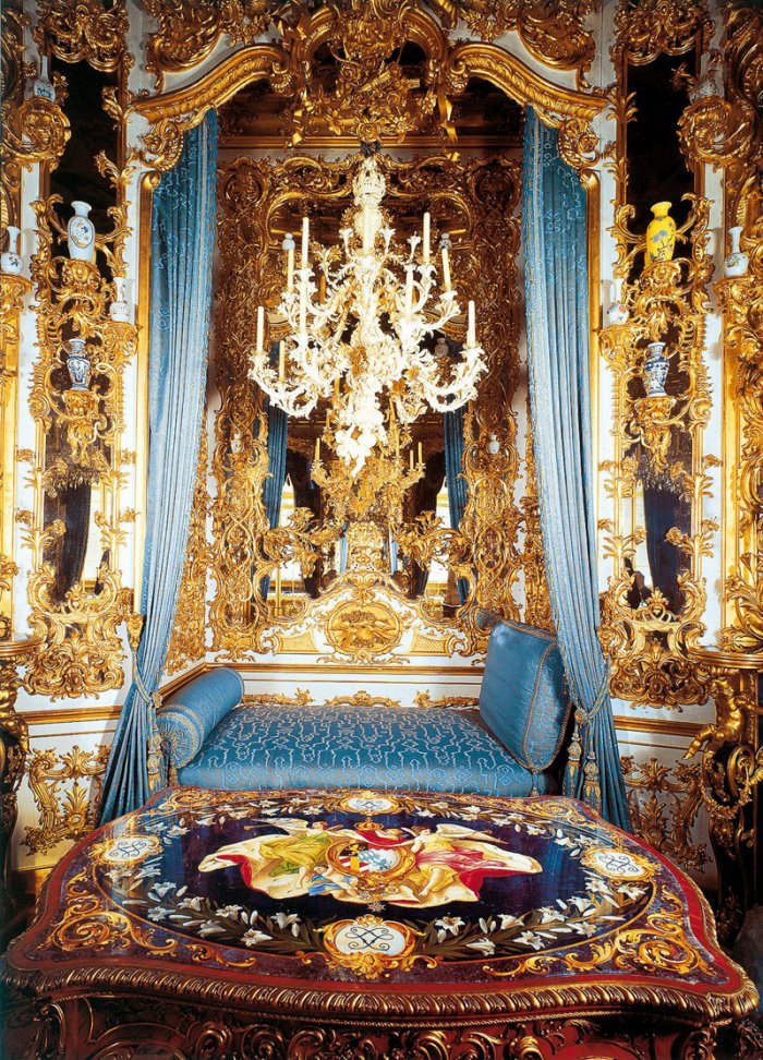 Бавария дворец Линдерхоф интерьер