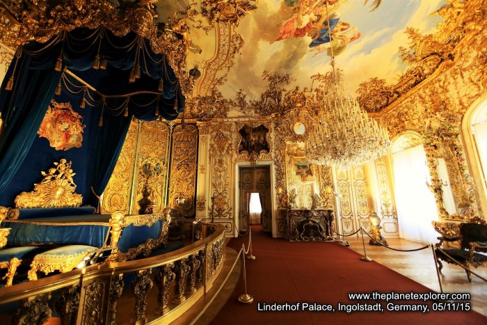 Замок Линдерхоф внутреннее убранство
