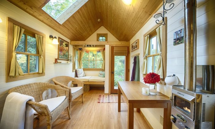 Интерьер маленьких домиков