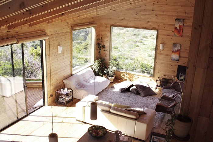 Отделка небольшого дачного домика