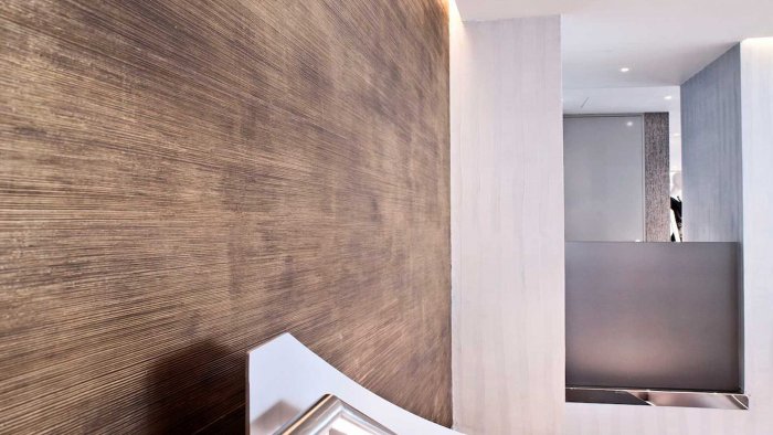 Декоративная штукатурка в интерьере