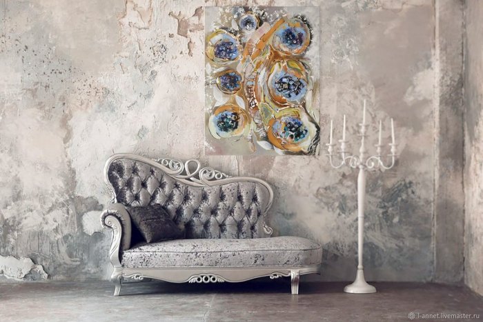 Декоративная штукатурка в интерьере