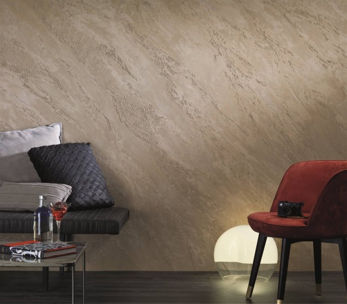 Венецианская штукатурка скала