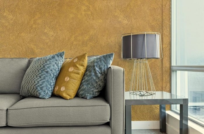 Декоративная краска для стен