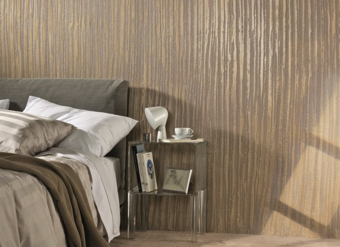 Фактурная штукатурка под дерево