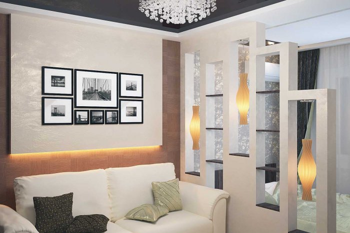 Перегородка в гостиную