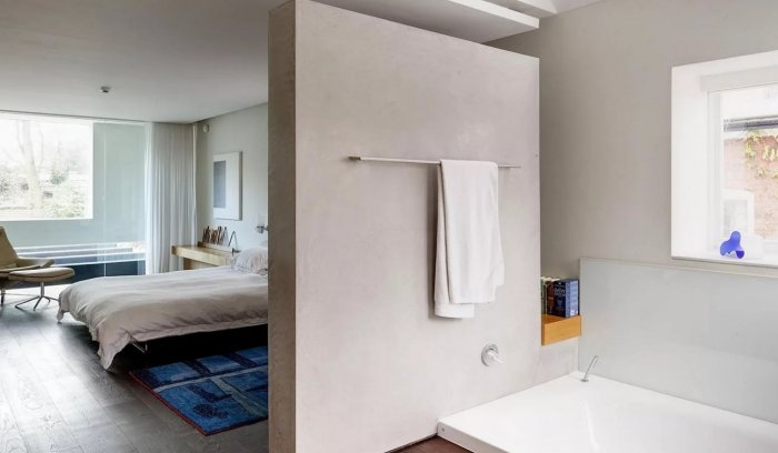 Перегородка не до потолка