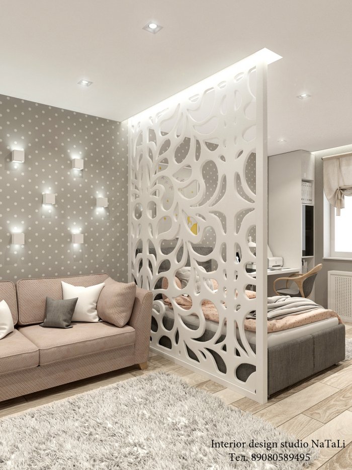 Декоративные перегородки в интерьере