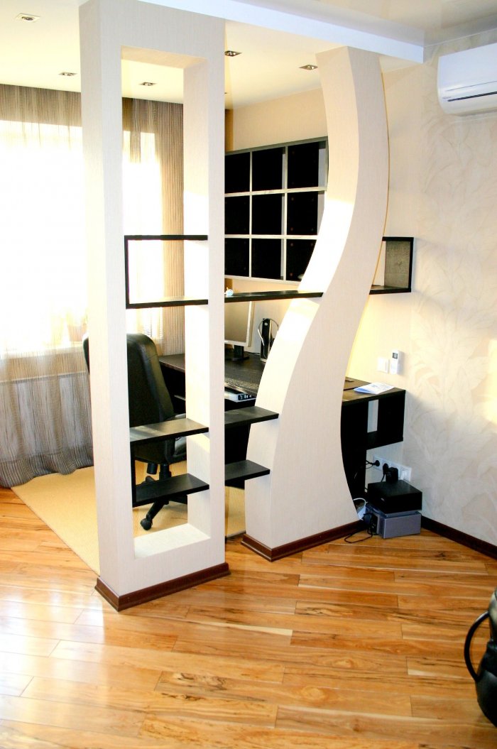 Красивые перегородки для зонирования пространства