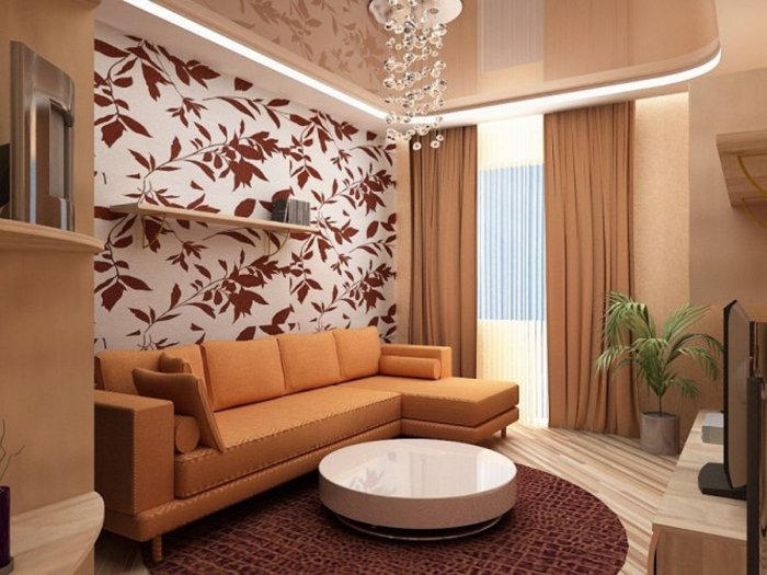 Дизайн небольшой гостиной