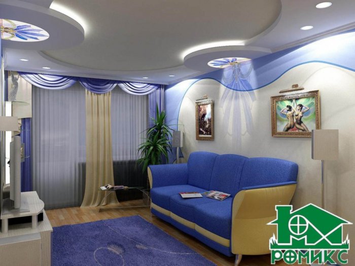 Евроремонт потолок