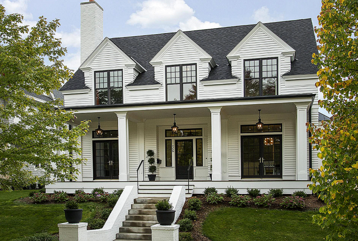 Частный дом в американском стиле