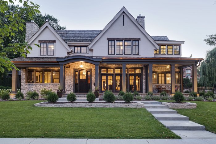 Дом в американском селе