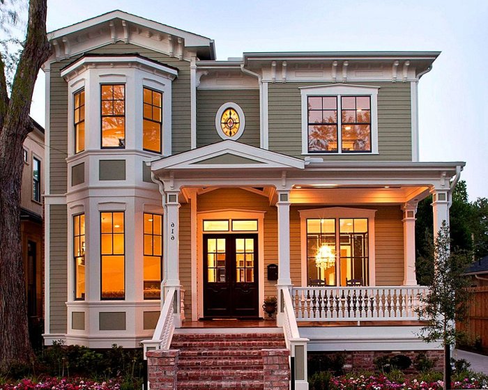 Домик в американском стиле