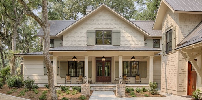 Дом в стиле Кантри фасад