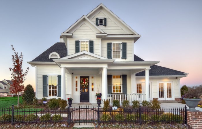 Дом в американском селе