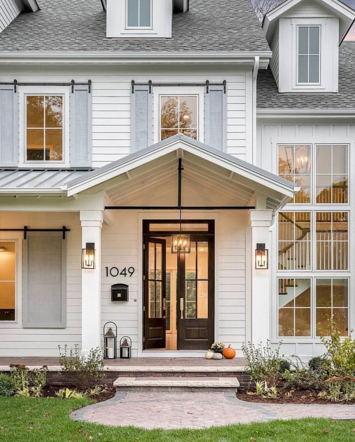 Американский дом снаружи